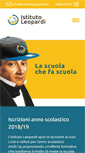 Mobile Screenshot of istitutoleopardi.pd.it
